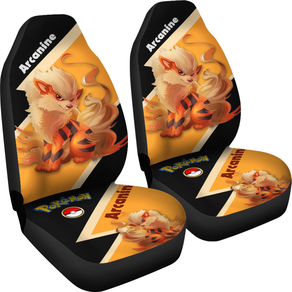 Arcanine Car Seat Covers