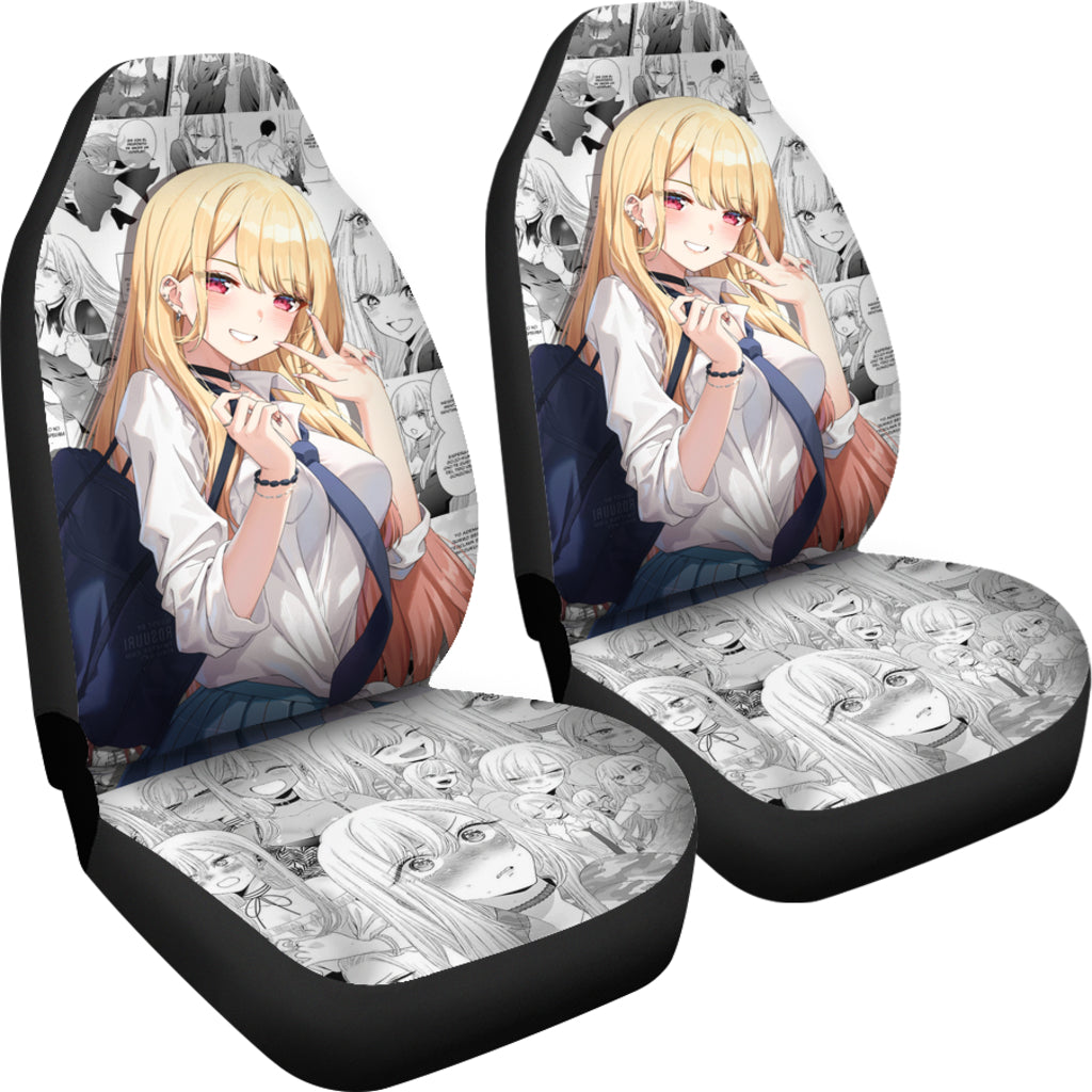 My Dress Up Darling Marin Waifu Anime Girl Car Seat Cover