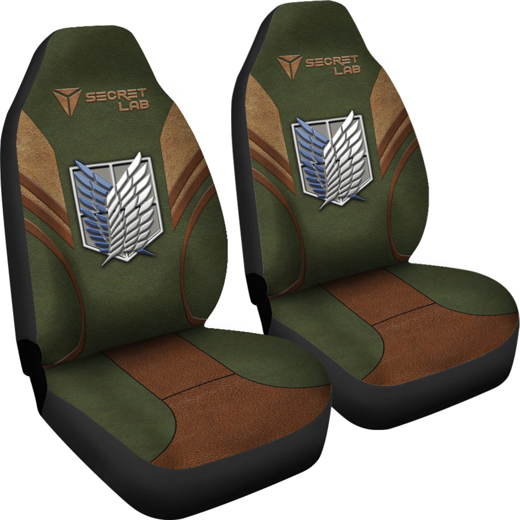 Custom Attack On Titan Anime Car Seat Covers