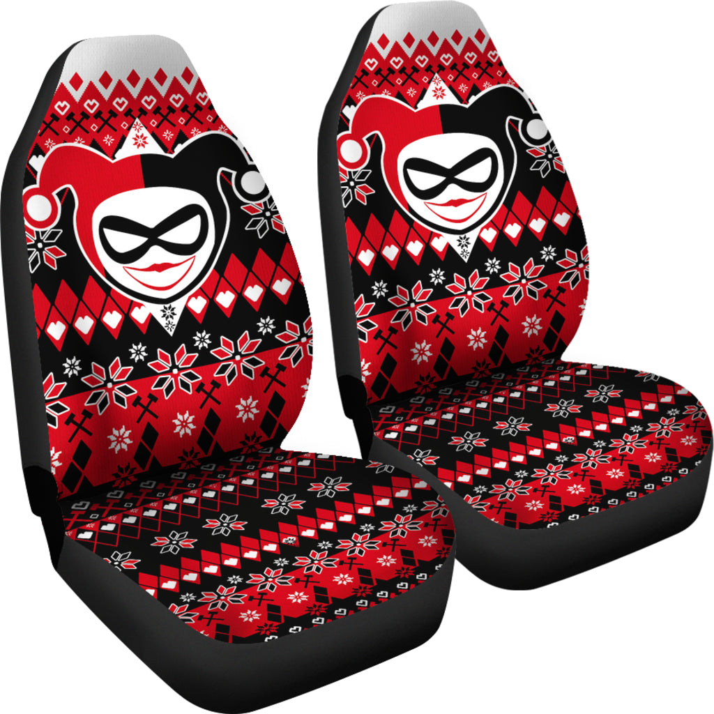 Christmas Harley Quinn Car Seat Covers
