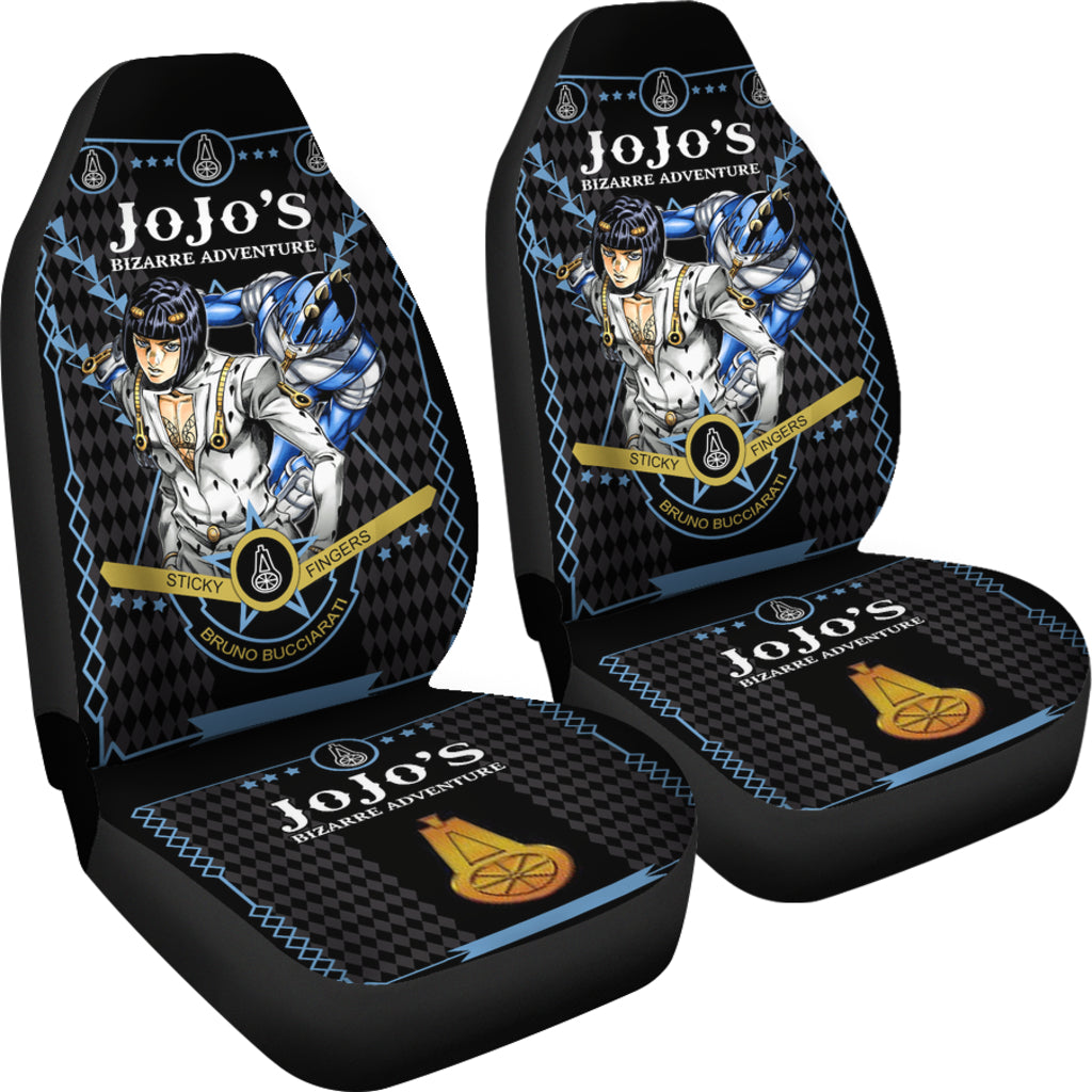 JoJo Bizarre Adventure Bucciarati Car Seat Covers