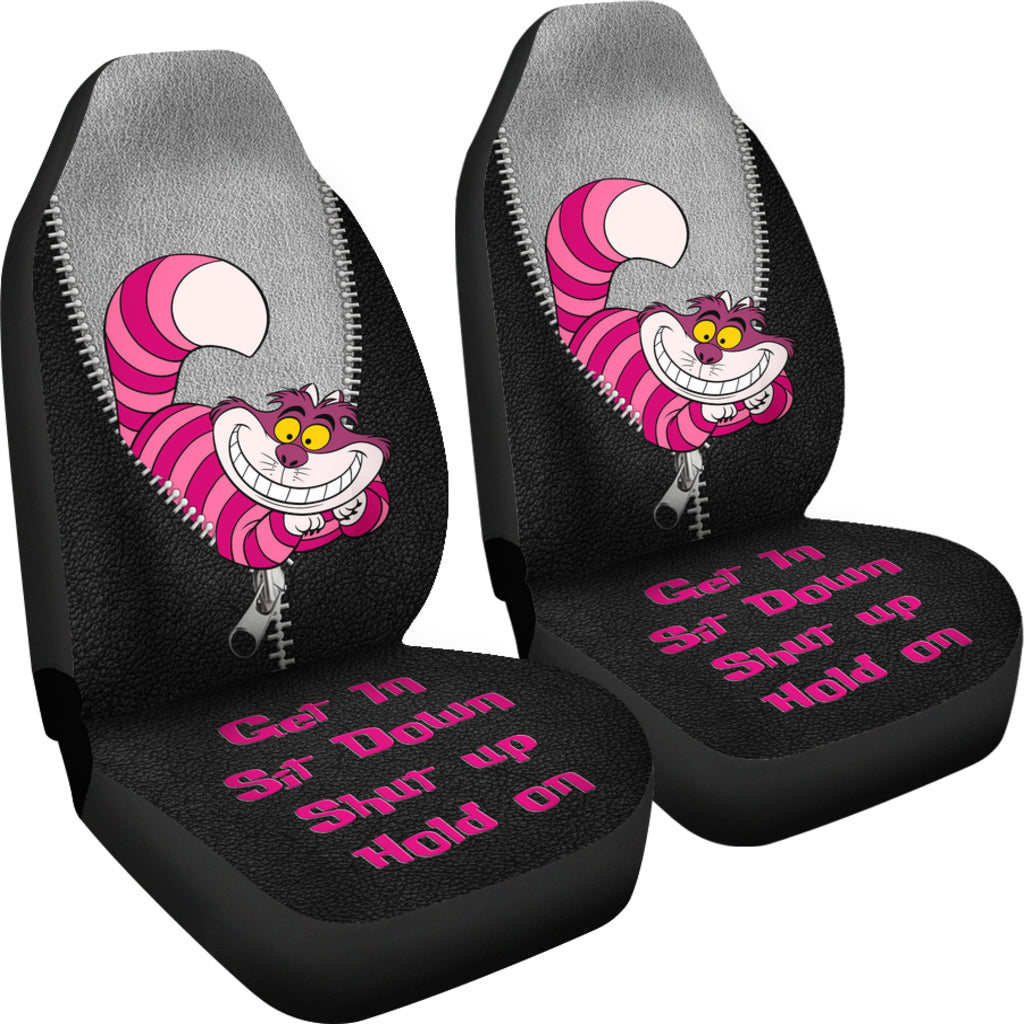 Get In Sit Down Zip Cheshire Cat Car Seat Covers