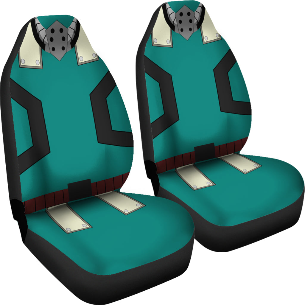 Deku Cosplay Outfit Car Seat Covers
