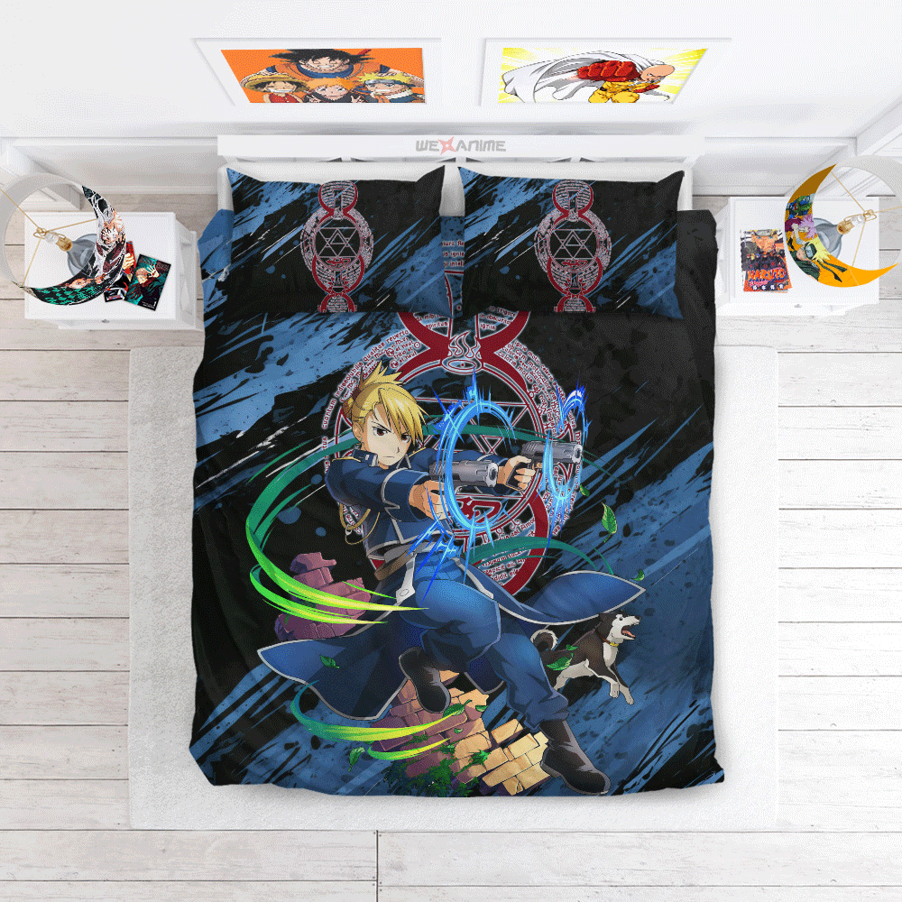 Riza Hawkeye Polyester Duvet Cover Set