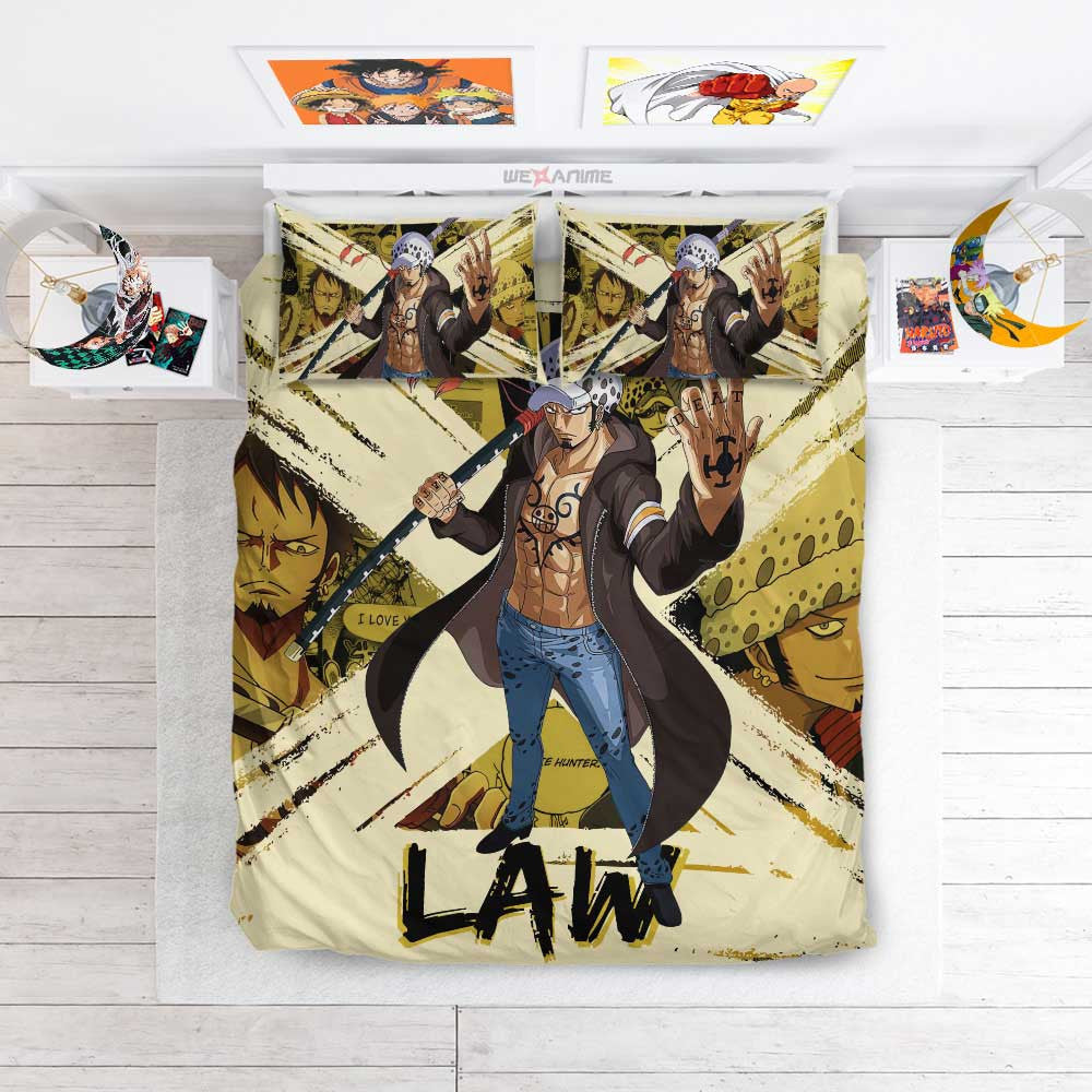 Trafalgar D. Law Bedding Set Anime