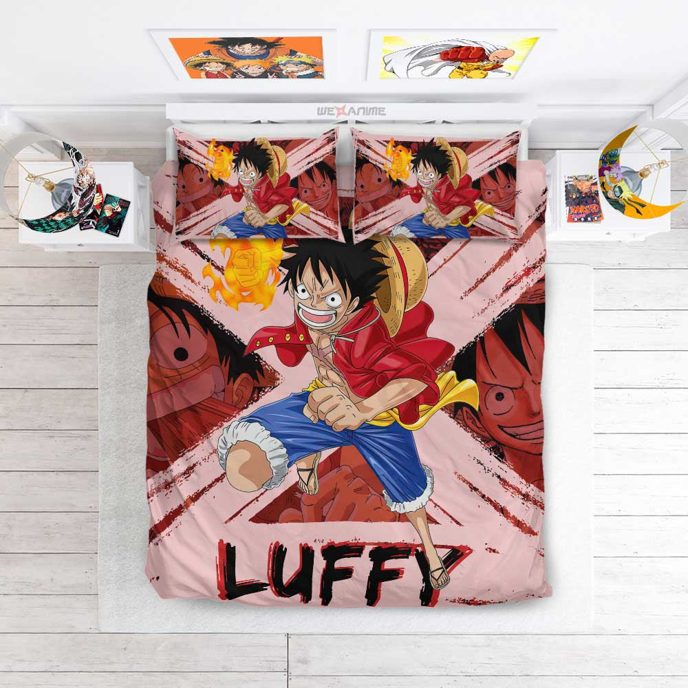 Monkey D. Luffy Bedding Set Anime