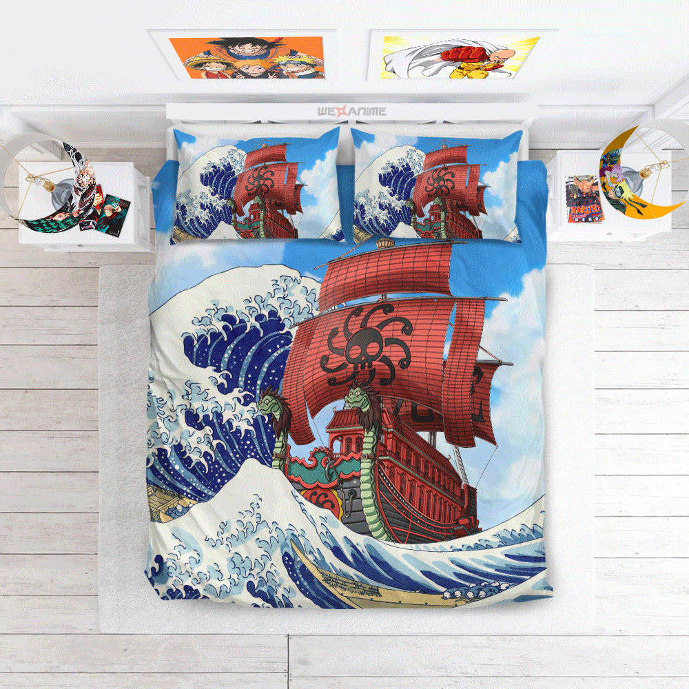 Kanagawa Great Wave Perfume Yuda Bedding Set Home Decor