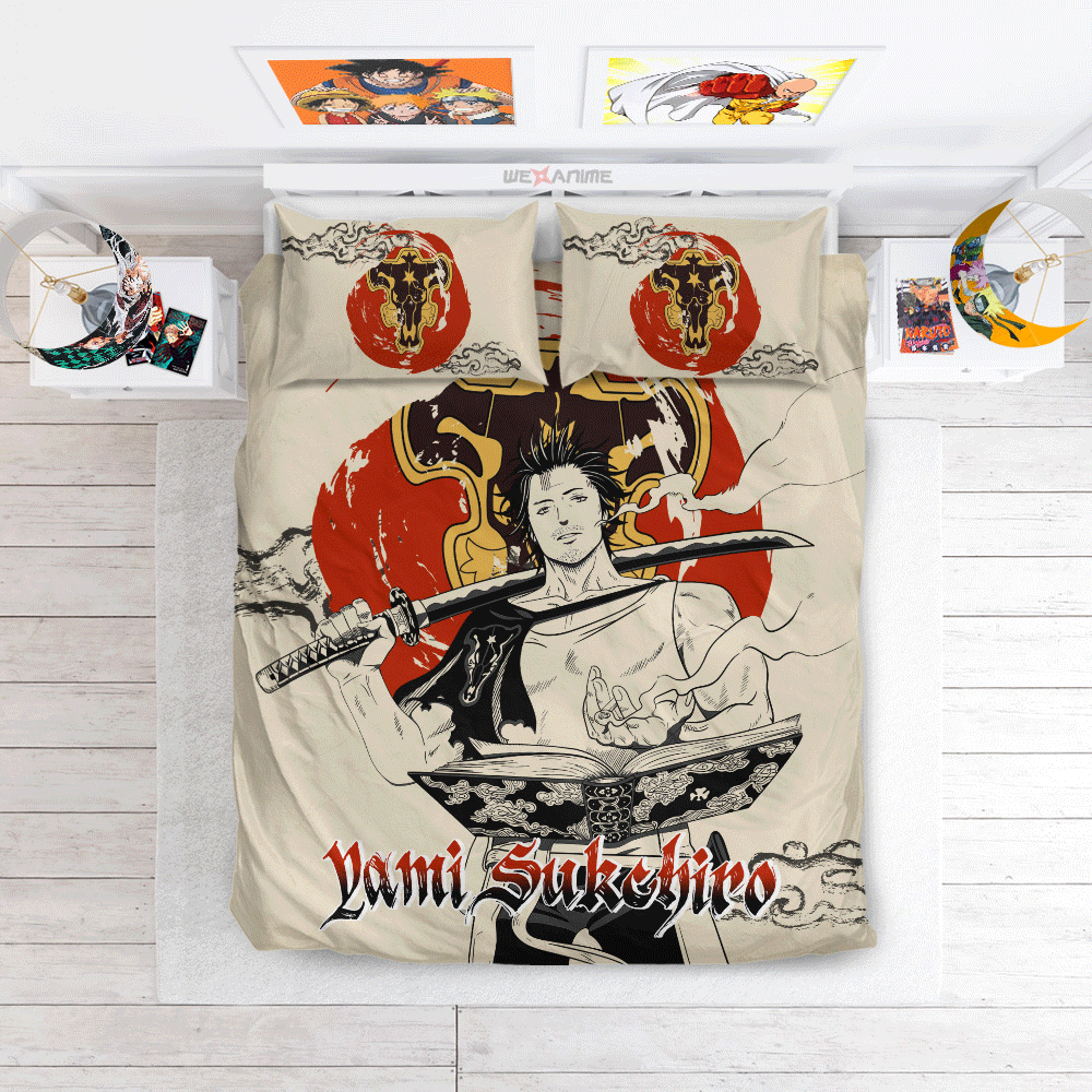 Yami Sukehiro Bedding Set Anime Bedding Room