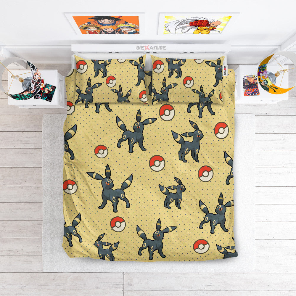 Umbreon Polyester Duvet Cover Set