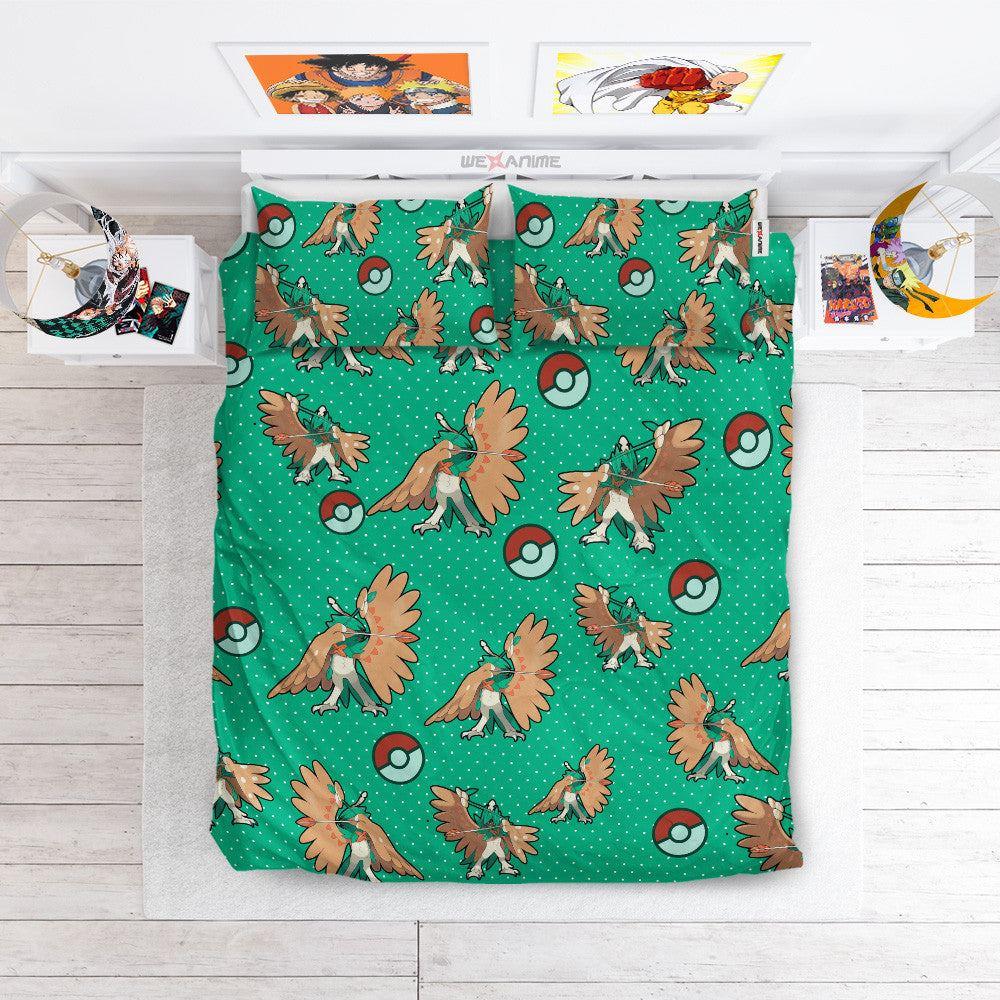 Decidueye Polyester Duvet Cover Set
