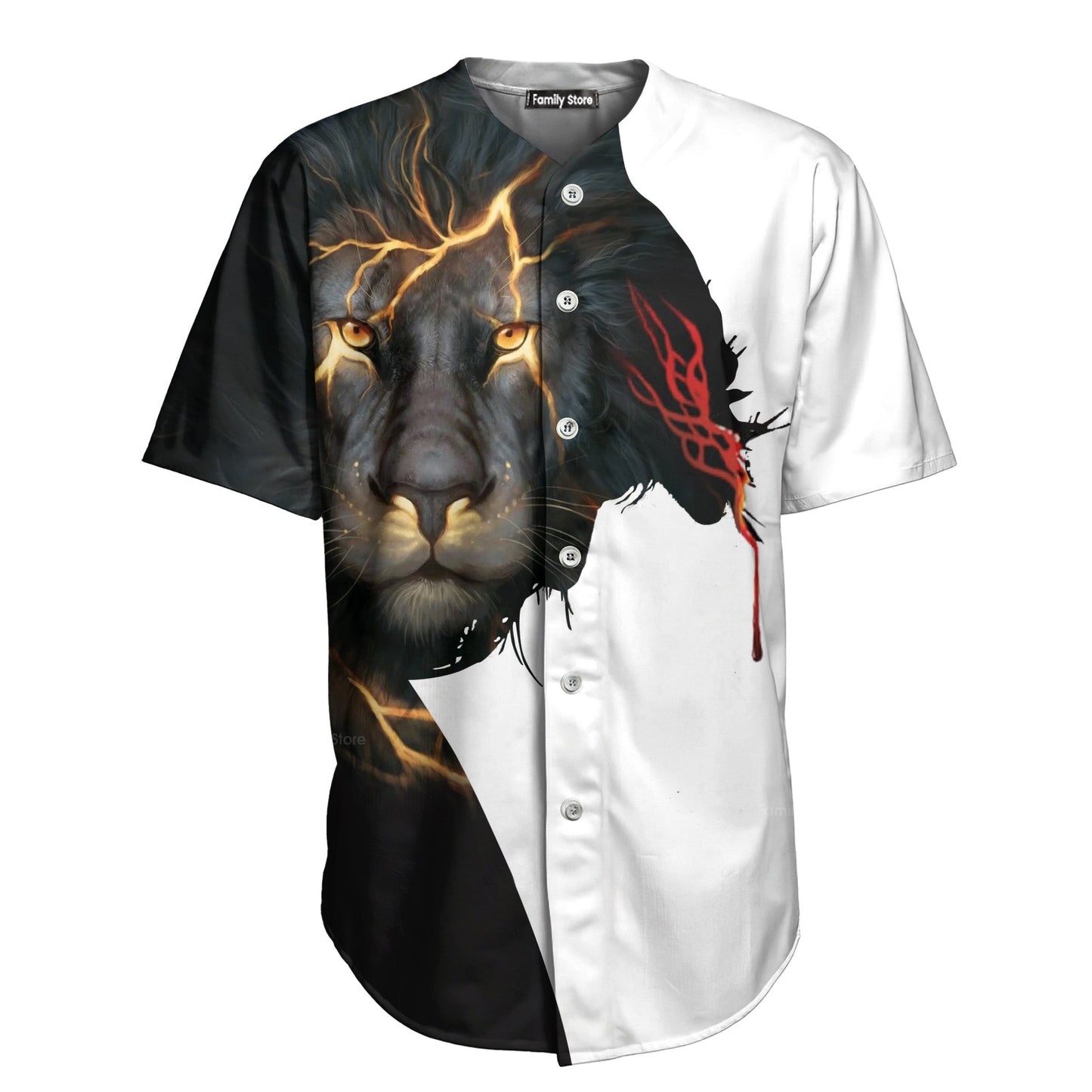 Jesus Lion Way Maker Miracle Worker Baseball Tee Jersey Shirt Printed 3D - PN303116Td