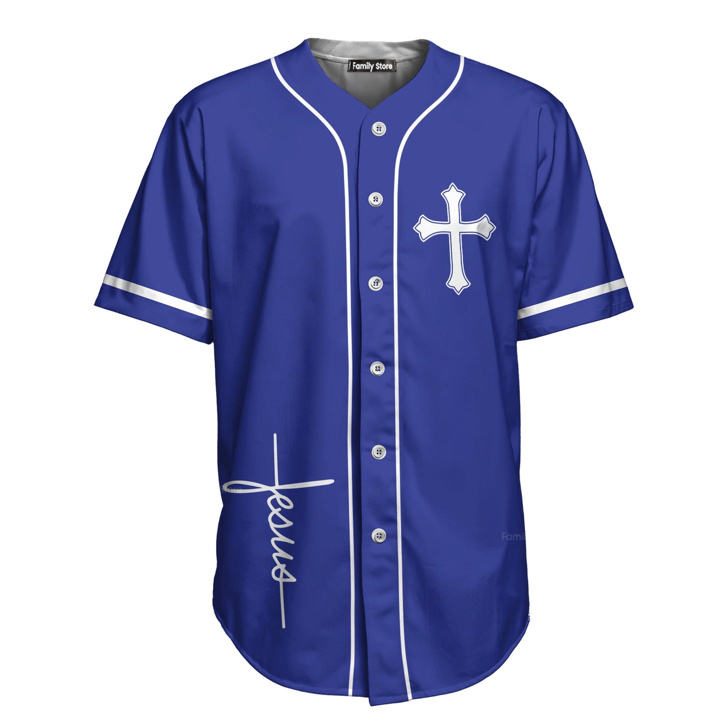 Don't be afraid - Baseball Jersey - Christant Gift For Him for God, Jesus, Christian