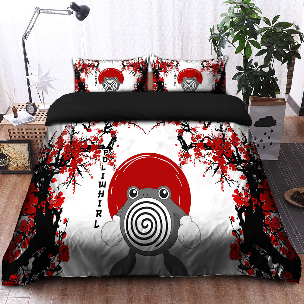 Poliwhirl Japan Style Bedding Set