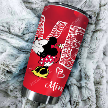 Unifinz DN Tumbler Smack MN Mouse Couple Tumbler Cup Cute DN MN Mouse Travel Mug 2024