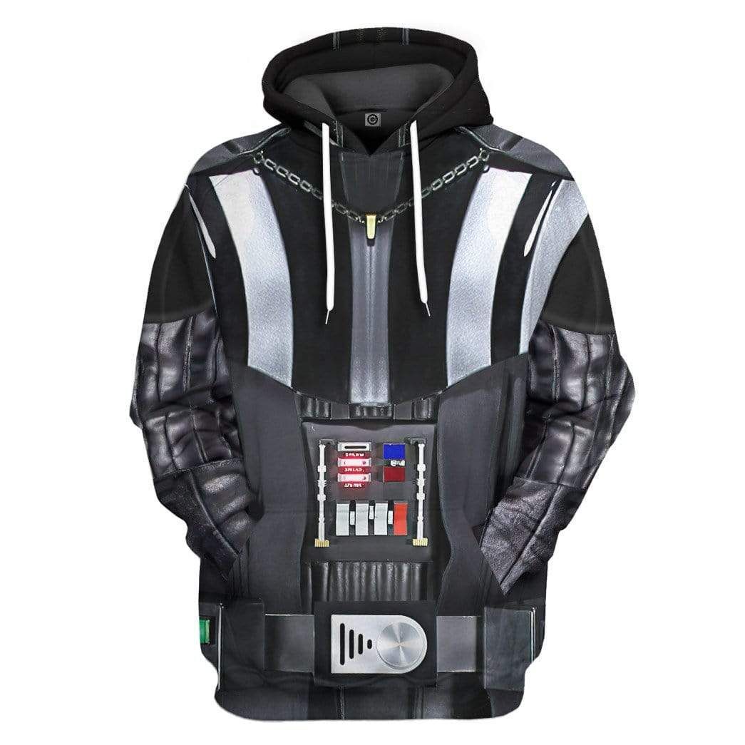 SW Hoodie Darth Vader Costume 3d Black Hoodie Apparel Adult Full Print