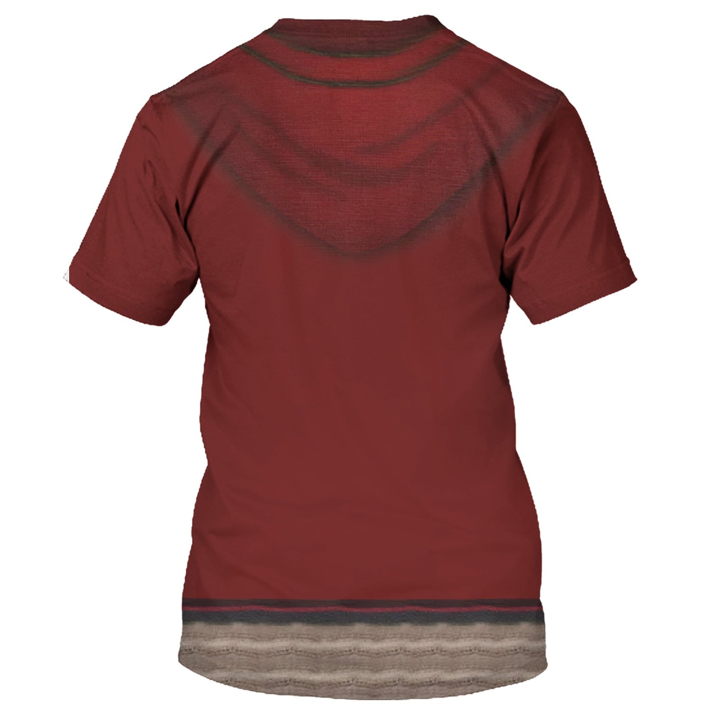 DN T-shirt Aladdin Live Action Costume T-shirt Red Unisex Adults New Release