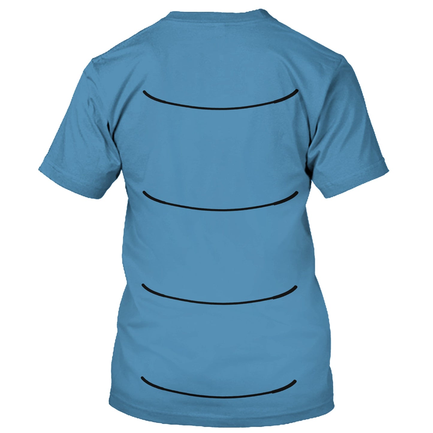 DN T-shirt Caterpillar Alice In Wonderland Costume T-shirt Blue Unisex Adults New Release