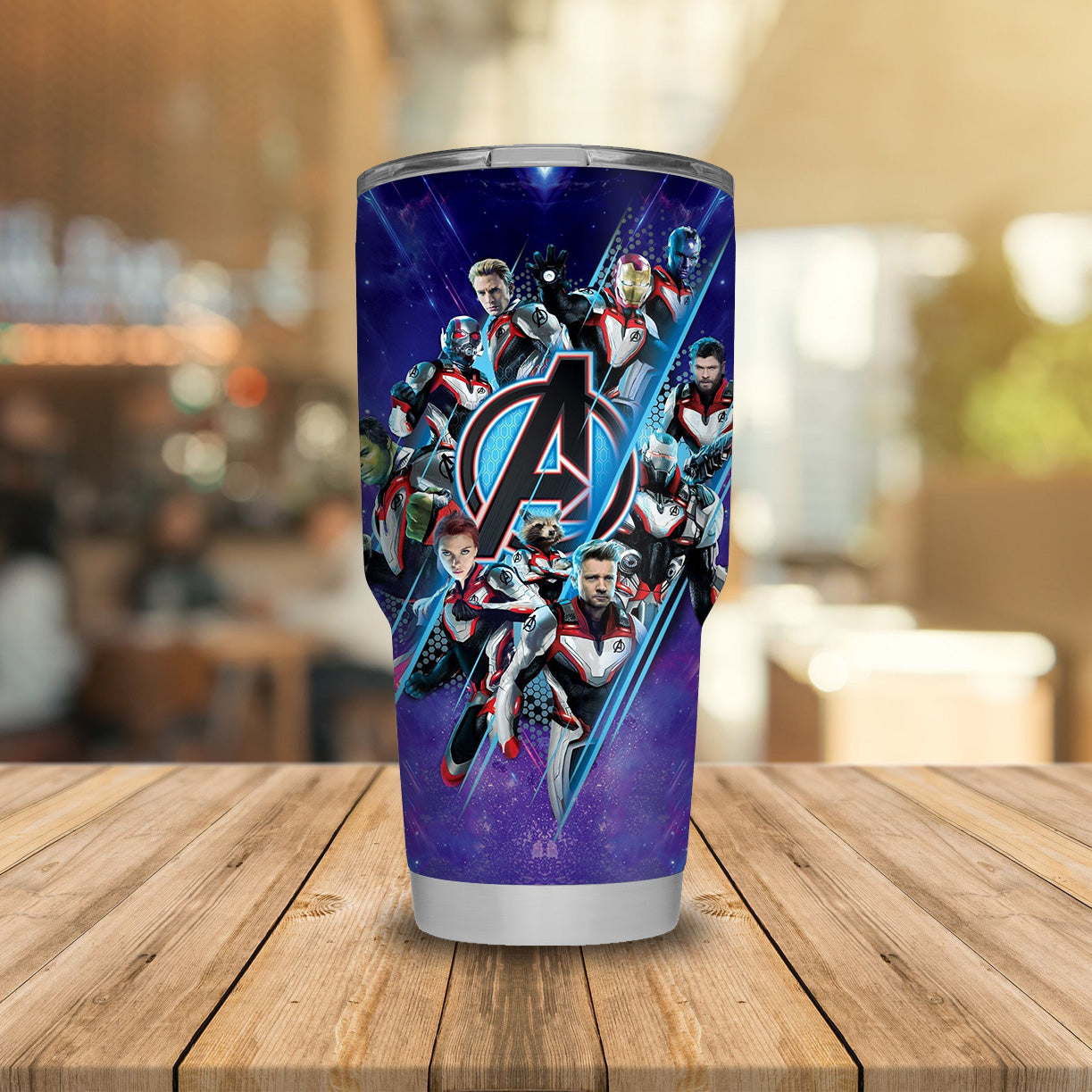 Unifinz MV Tumbler MV AV Super Heroes Endgame Tumbler Cup Cool High Quality MV Travel Mug 2026