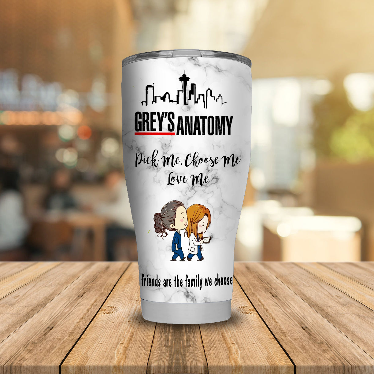 Unifinz G'Anatomy Tumbler G'Anatomy Pick Me Choose Me Love Me Tumbler Cup Amazing G'Anatomy Travel Mug 2026