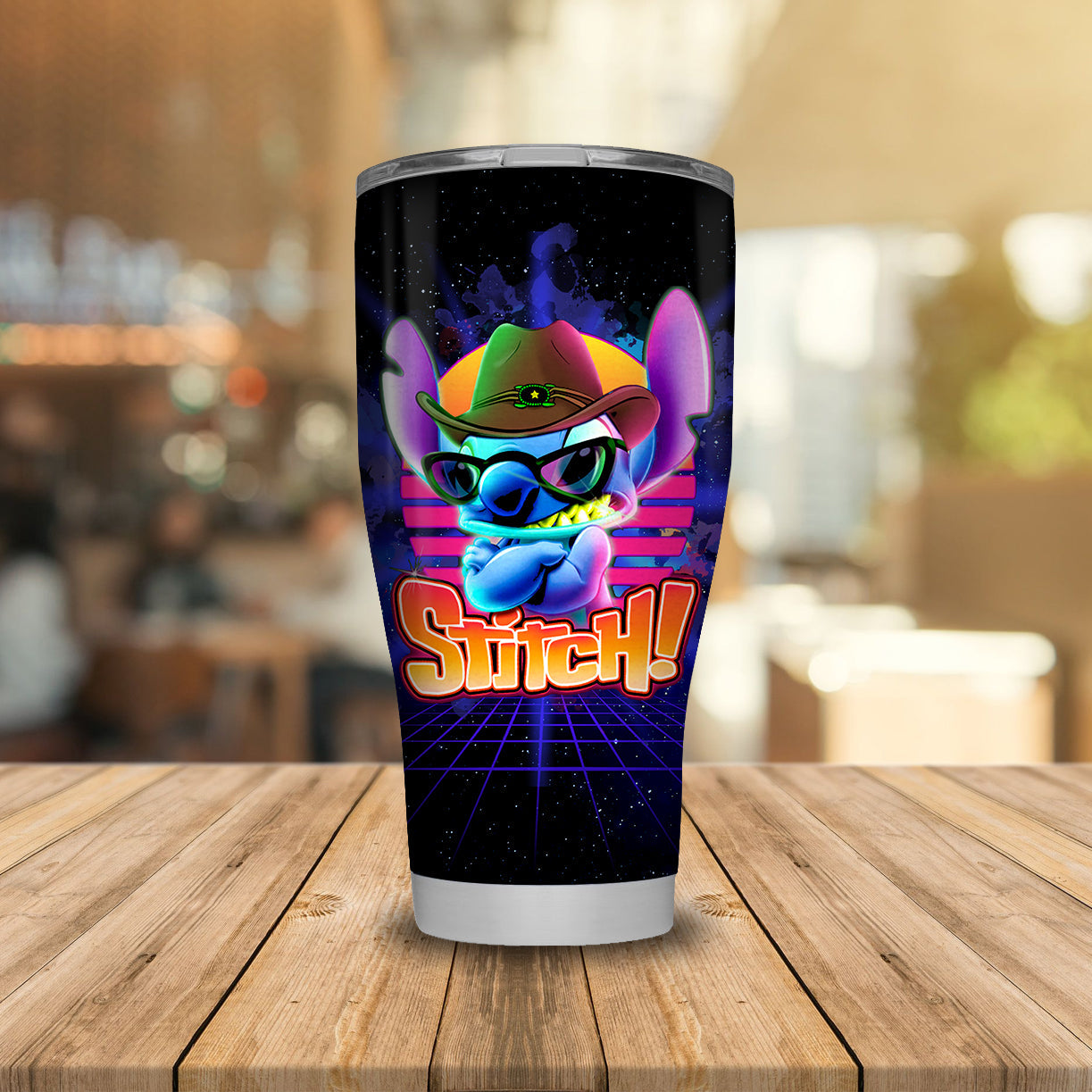 Unifinz LAS Tumbler Stich Ohana Means Family Neon Tumbler Cup Cool Amazing DN Stitch Travel Mug 2026