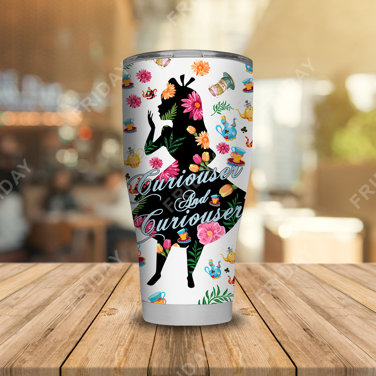 Unifinz DN Tumbler Alice in Wonderland Tumbler Cup Awesome High Quality DN AIW Travel Mug 2026