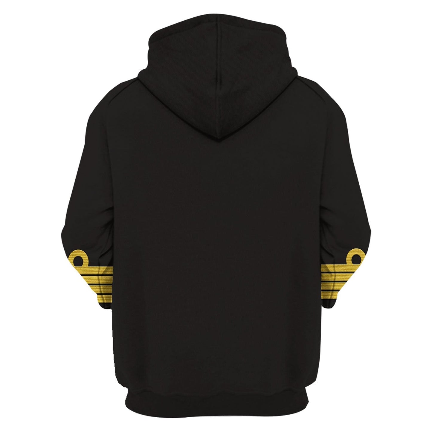 Historical Hoodie Titanic Captain Edward John Smith Costume 3d Black Hoodie Apparel Adult Full Print