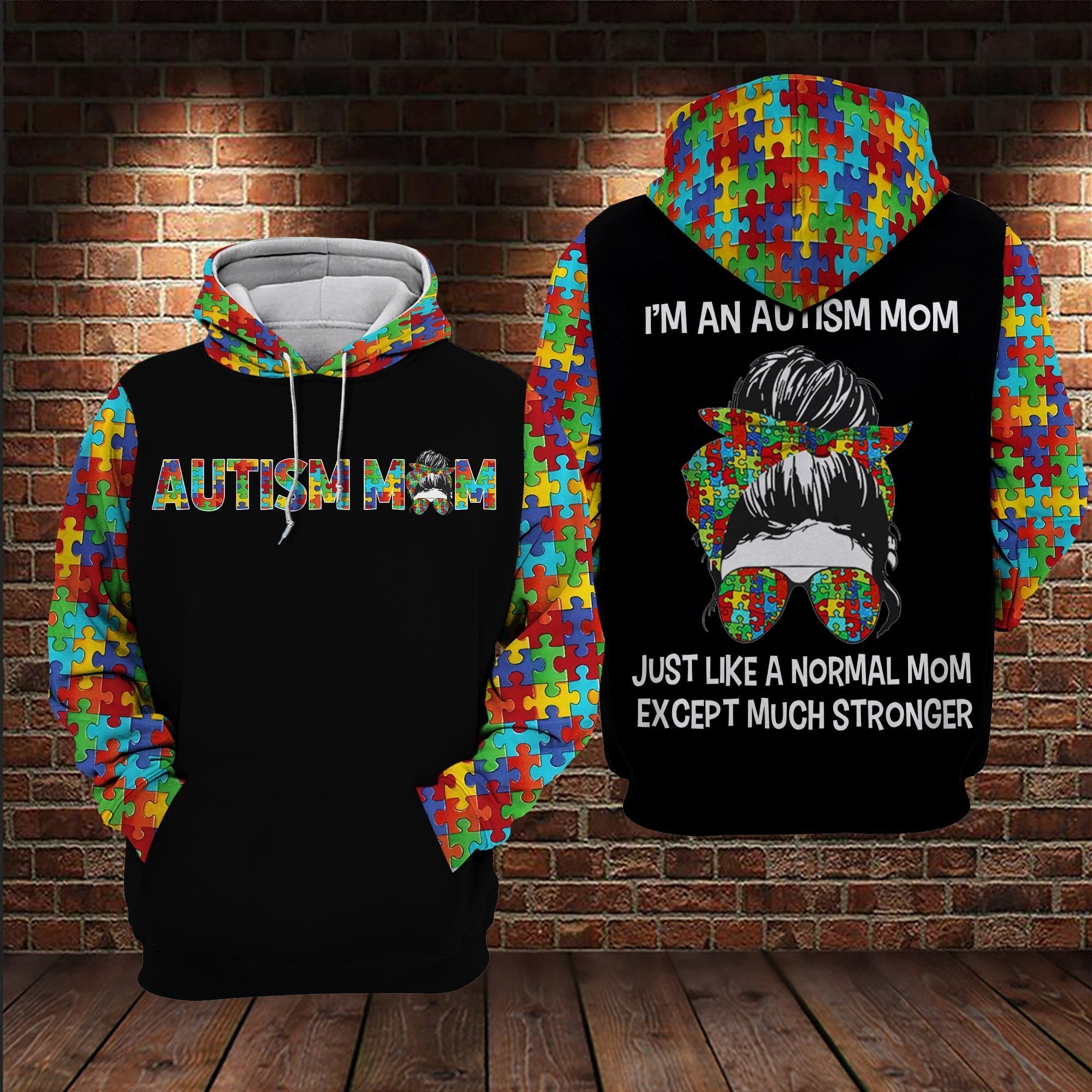 Autism mom hoodie Clearance