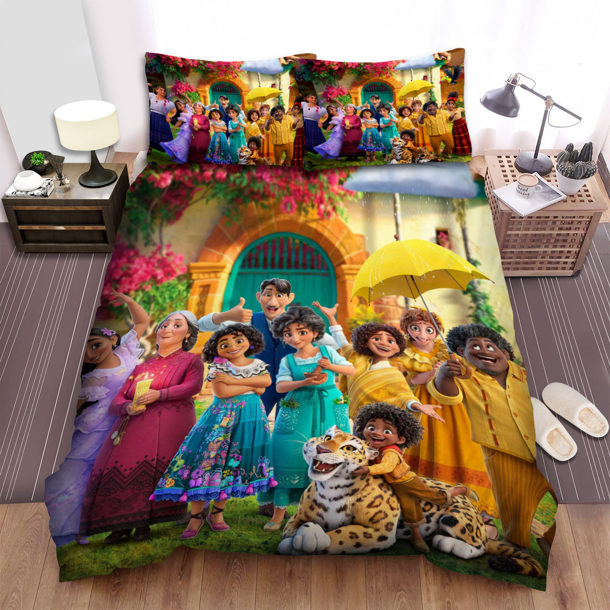 Encanto Bedding Set DN Encanto Family Picture Duvet Covers Colorful Unique Gift