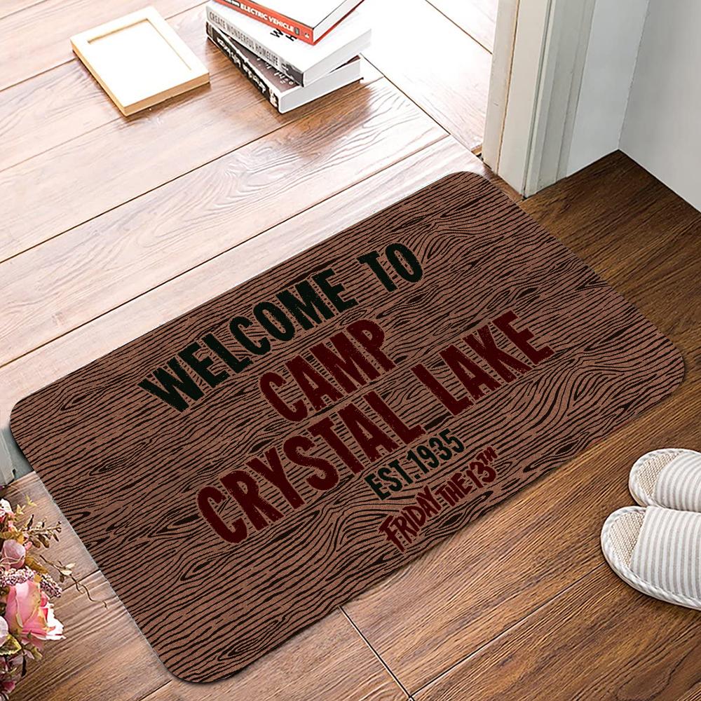 Welcome To Camp Crystal Lake Doormat - F13 Doormat