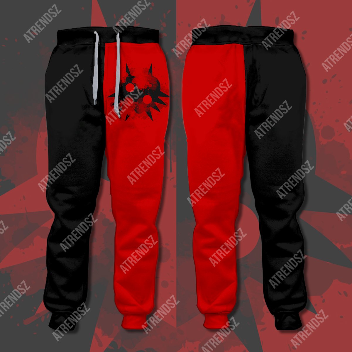 Unifinz Legend Of Zelda Jogger Majora's Mask Black Red Pants Legend Of Zelda Pants 2022