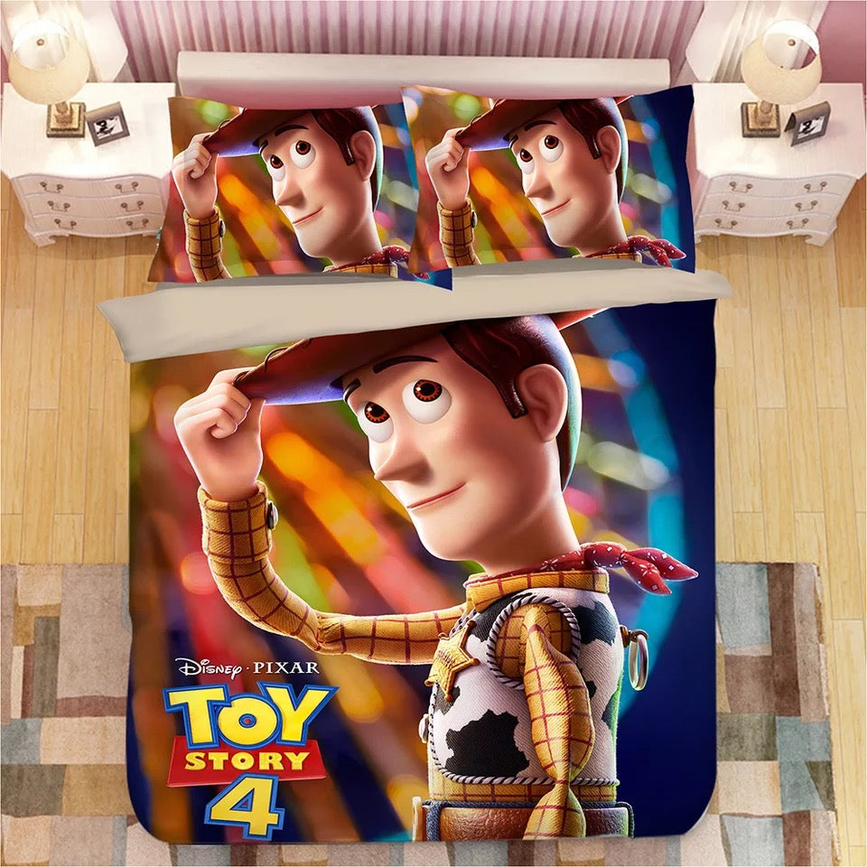 Toy Story Bedding Set DN Toy Story 4 Woody Graphic Duvet Covers Colorful Unique Gift