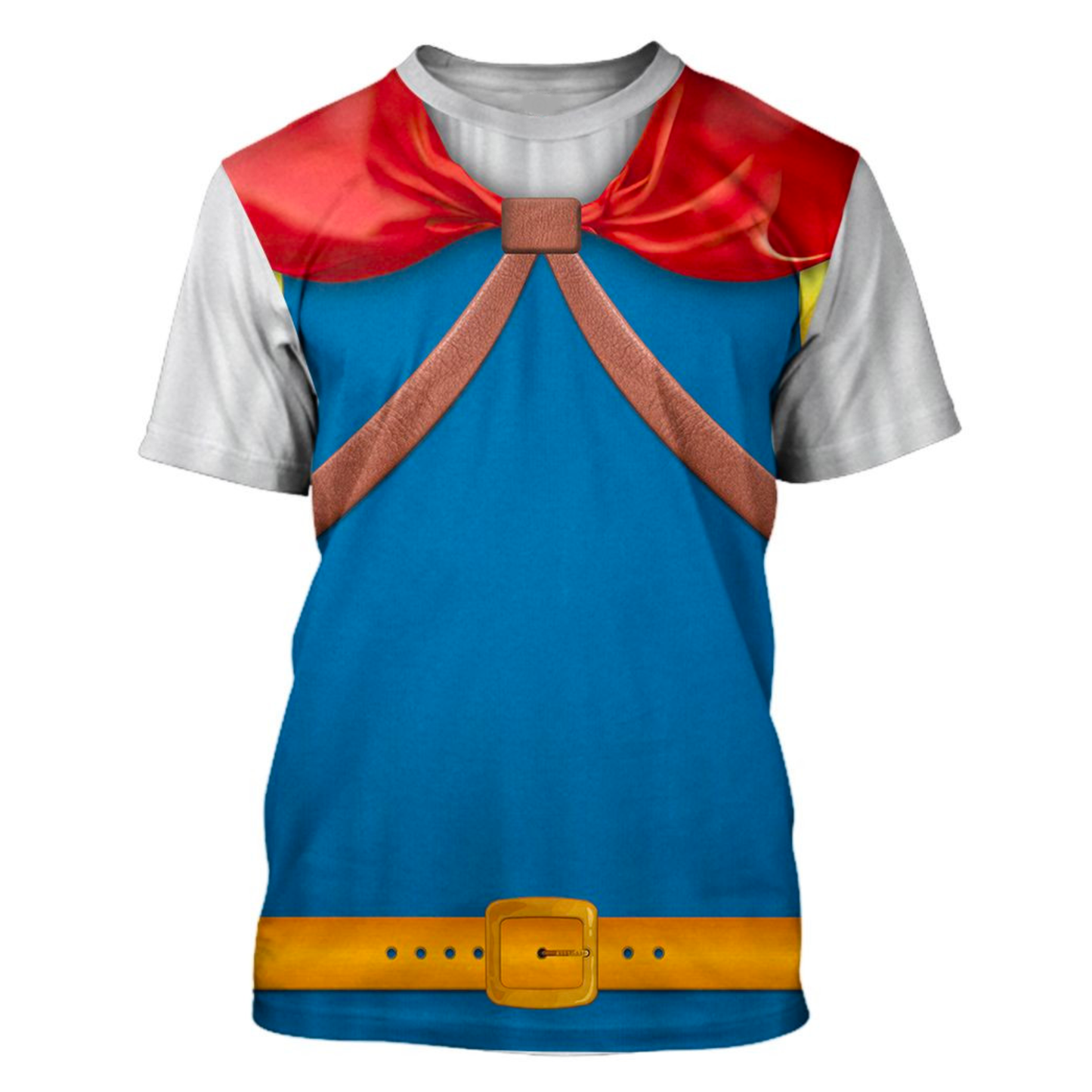 Snow White Hoodie Snow White Prince Florian Costume T-shirt Blue Red Unisex