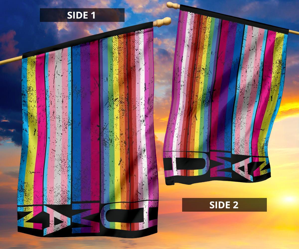 Unifinz LGBT Flags Human LGBT Color Pride Month Garden Flags LGBT House Flag 2022