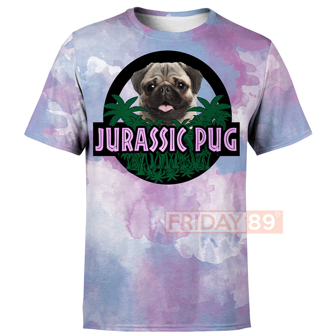 Unifinz Dog Hoodie Jurassic Pug Tie Dye T-shirt Amazing High Quality Dog Shirt Sweater Tank 2025