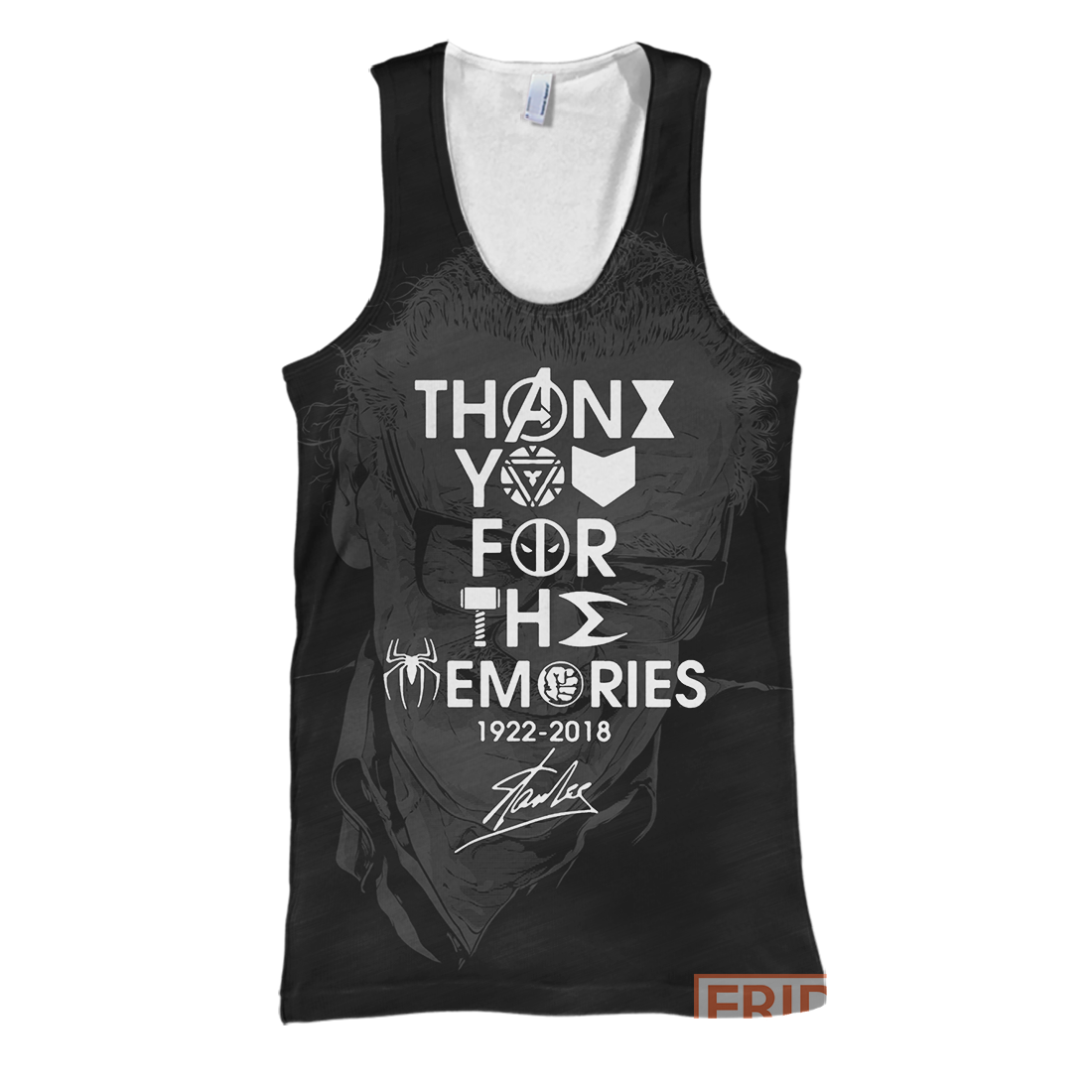 Unifinz MV Stan Lee Hoodie SL Shirt - Thank You For The Memories T-shirt MV Stan Lee Shirt Sweatshirt Tank 2026