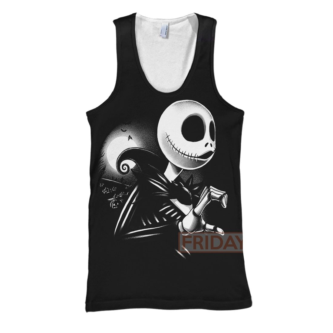 Unifinz TNBC T-shirt Jack Nightmare Matching Couple T-shirt TNBC DN Hoodie TNBC Couple Apparel 2026