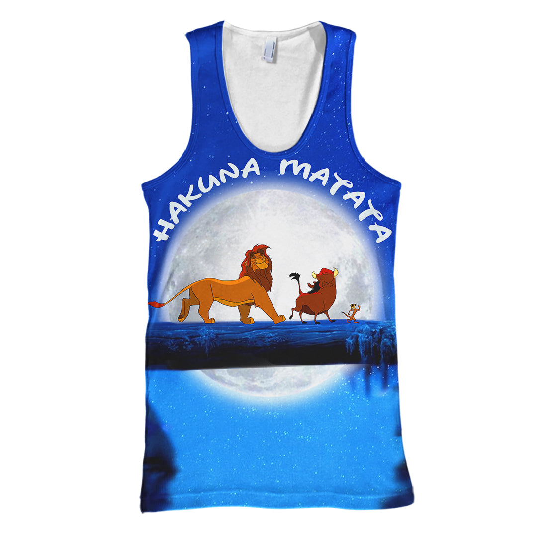 Unifinz DN LK T-shirt It means no worries - hakuna matata Shirt Amazing DN LK Hoodie Sweater Tank 2026