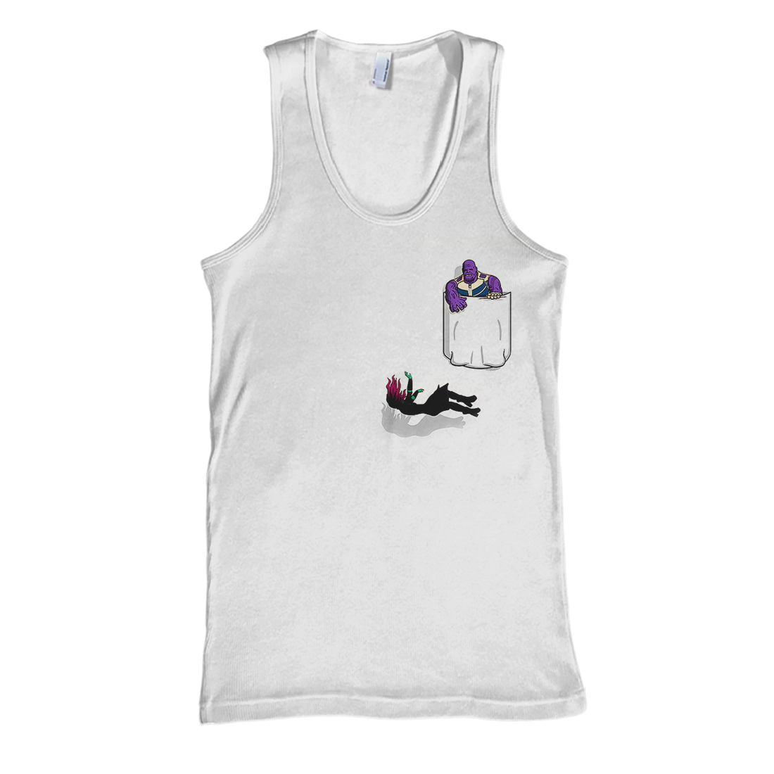 Unifinz MV Thanos Hoodie Thanos & Daughter Pocket T-shirt Awesome MV Thanos Shirt Sweater Tank 2022