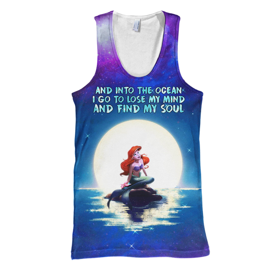 Unifinz DN TLM T-shirt 3D Print Ocean Mermaid T-shirt DN TLM Hoodie Sweater Tank 2026