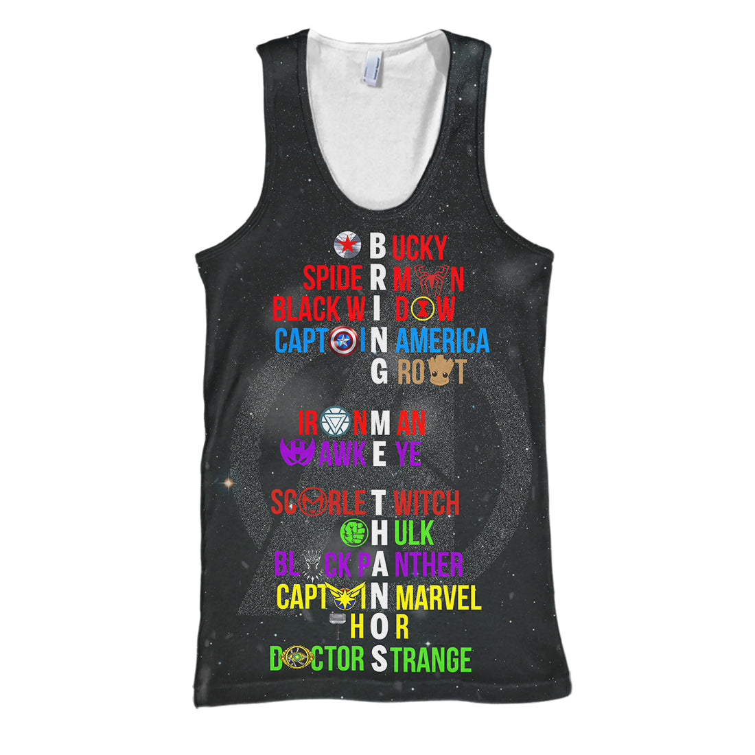 Unifinz MV T-shirt Bring Me Thanos 3D Print T-shirt High Quality MV Hoodie Sweater Tank 2026