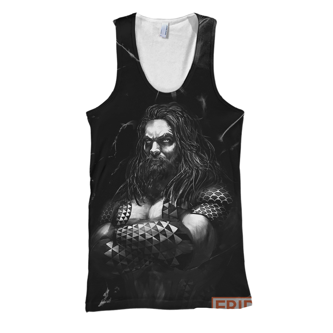 Unifinz DC Aquaman T-shirt Aquaman Black & White 3D Print T-shirt Cool DC Aquaman Hoodie Sweater Tank 2026