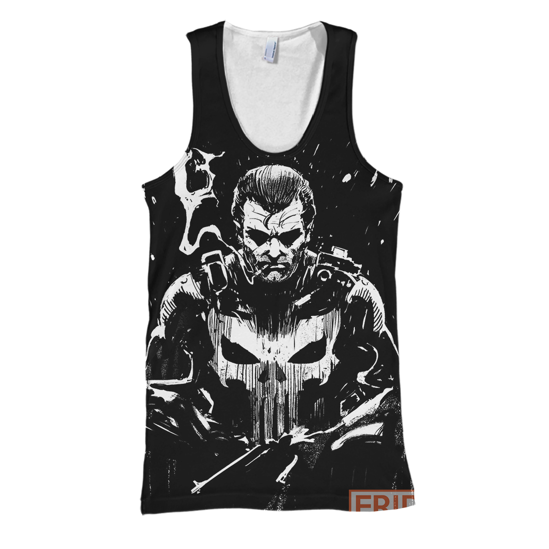Unifinz Punisher MV T-shirt Punisher Hoodie Black & White Punisher Shirt Black T-shirt Punisher MV Hoodie Sweater Tank 2026
