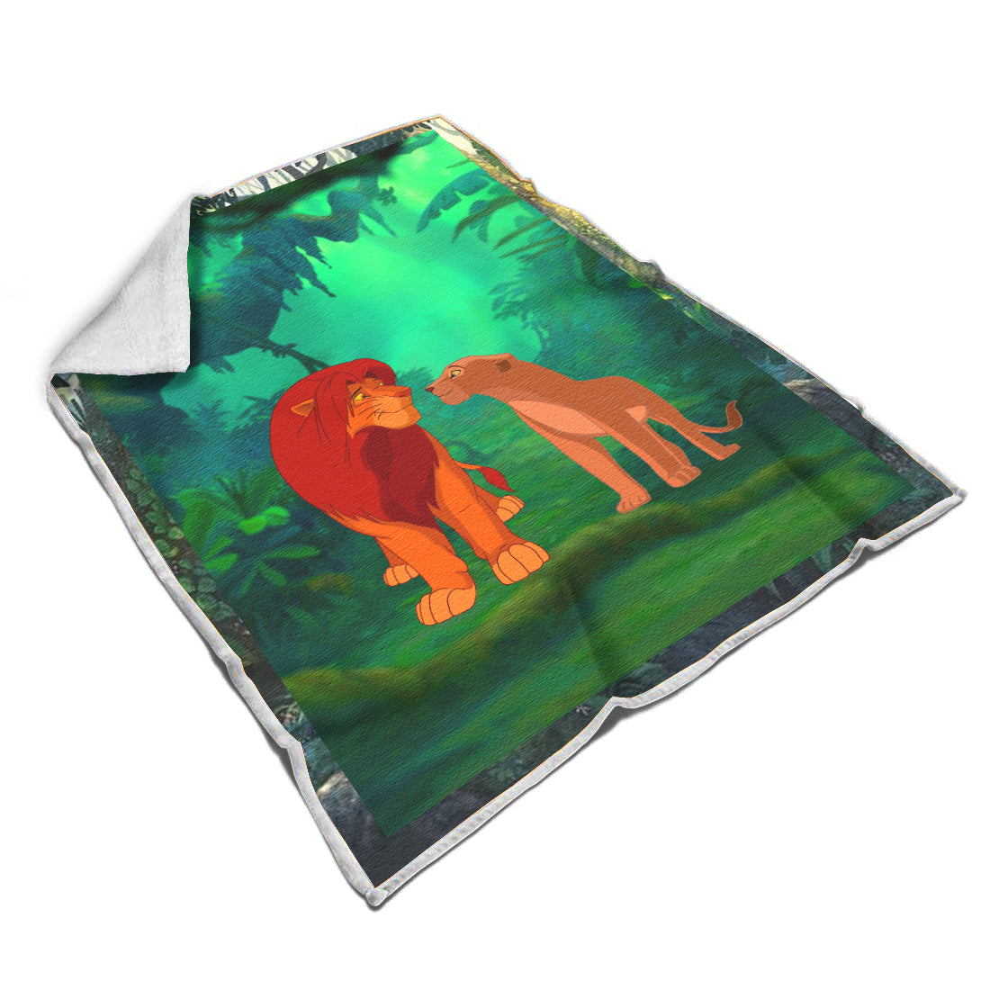 Unifinz DN LK Blanket Simba Nala Blanket High Quality DN LK Blanket 2023