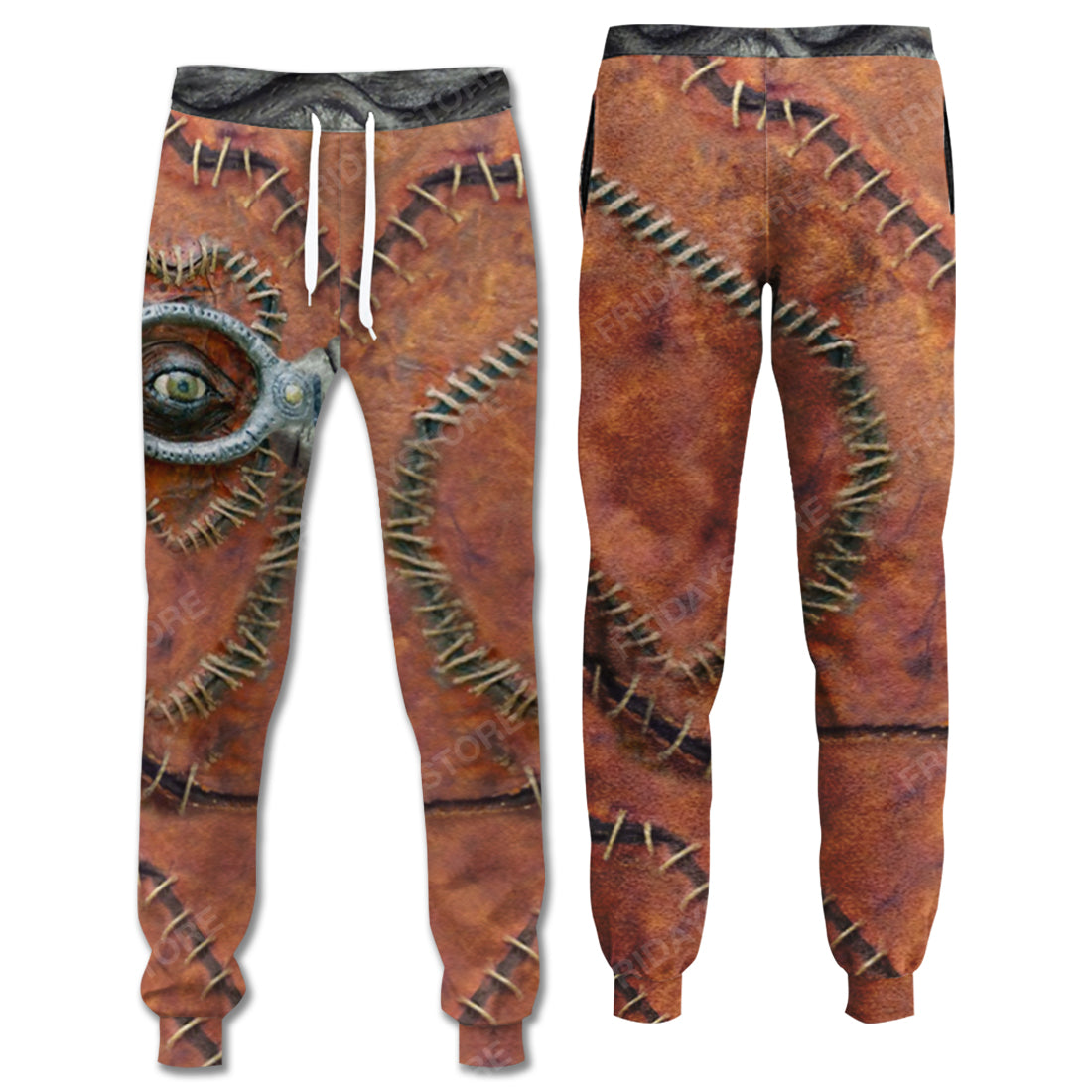 Unifinz DN Jogger Hocus Pocus Pants Hocus Pocus Spell Book Brown Pants DN Jogger