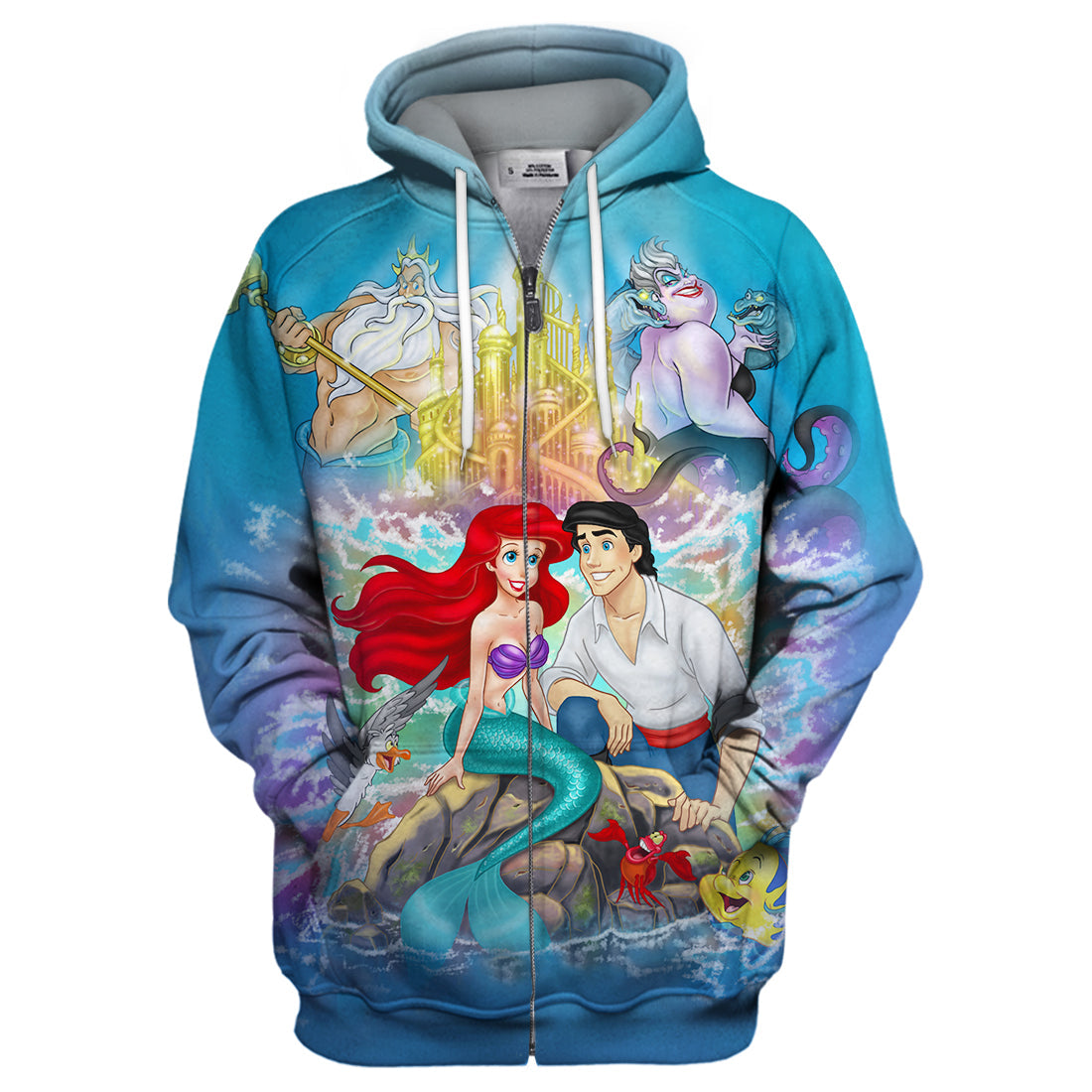 Unifinz DN TLM T-shirt 3D Print Little Mermaid T-shirt Awesome DN TLM Hoodie Sweater Tank 2026