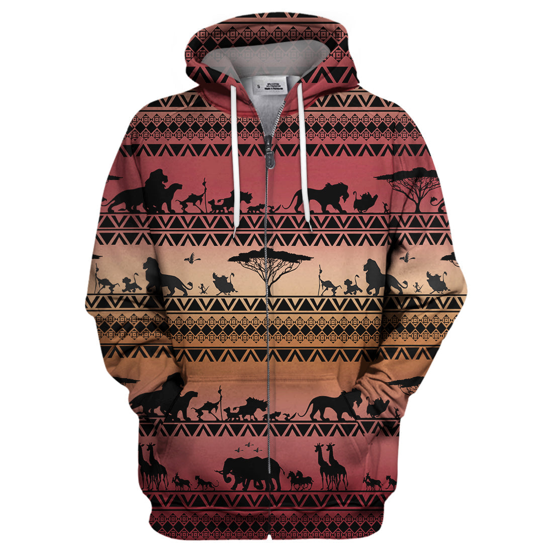 Unifinz DN LK T-shirt Tree Of Life Lion King 3D Print T-shirt Amazing DN LK Hoodie Sweater Tank 2022