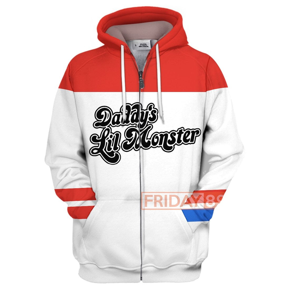 Unifinz DC H.Quinn T-shirt H.Quinn Daddy's Lil Monster 3D Print T-shirt Amazing DC H.Quinn Hoodie DC H.Quinn Cosplay Costume 2026