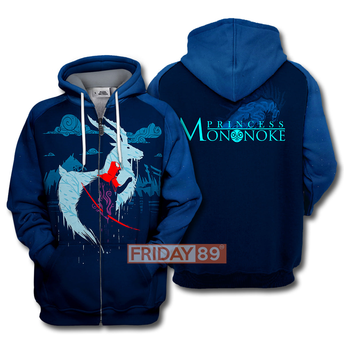 Unifinz GB Hoodie GB Couple Princess Mononoke Ashitaka Art 3D T-shirt Awesome High Quality GB Shirt Sweater Tank 2026