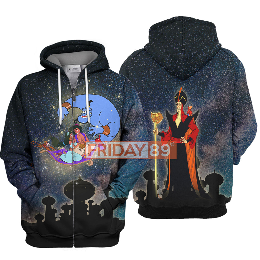 Unifinz DN Aladdin T-shirt Aladdin 3D Print T-shirt High Quality DN Aladdin Hoodie Sweater Tank 2026
