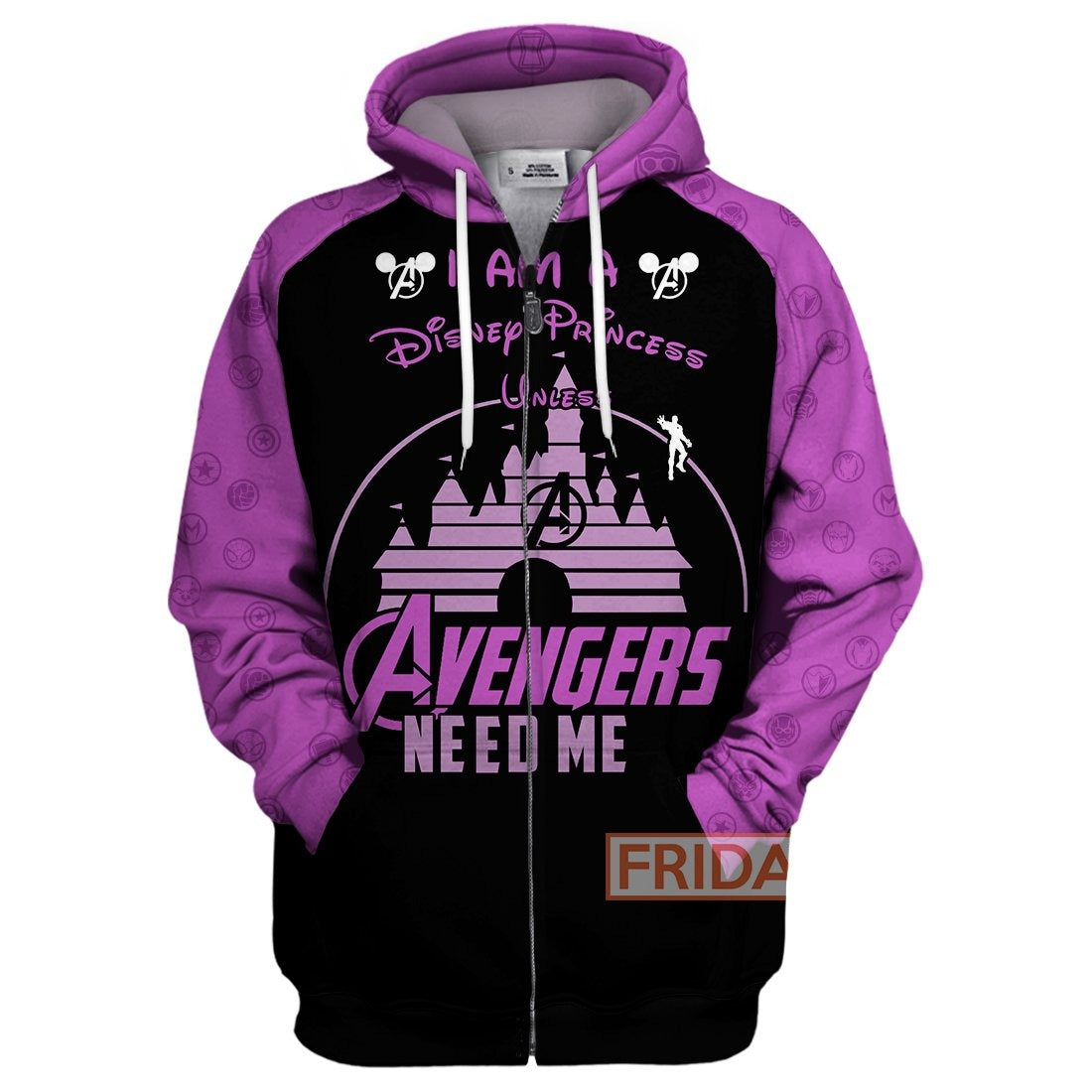 Unifinz DN MV Hoodie I Am A DN Princess Unless Avengers Need Me T-shirt DN MV Shirt Sweater Tank 2026